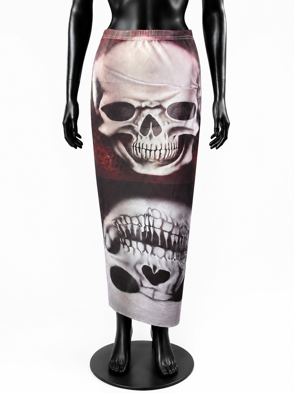 “REAPER” midi skirt