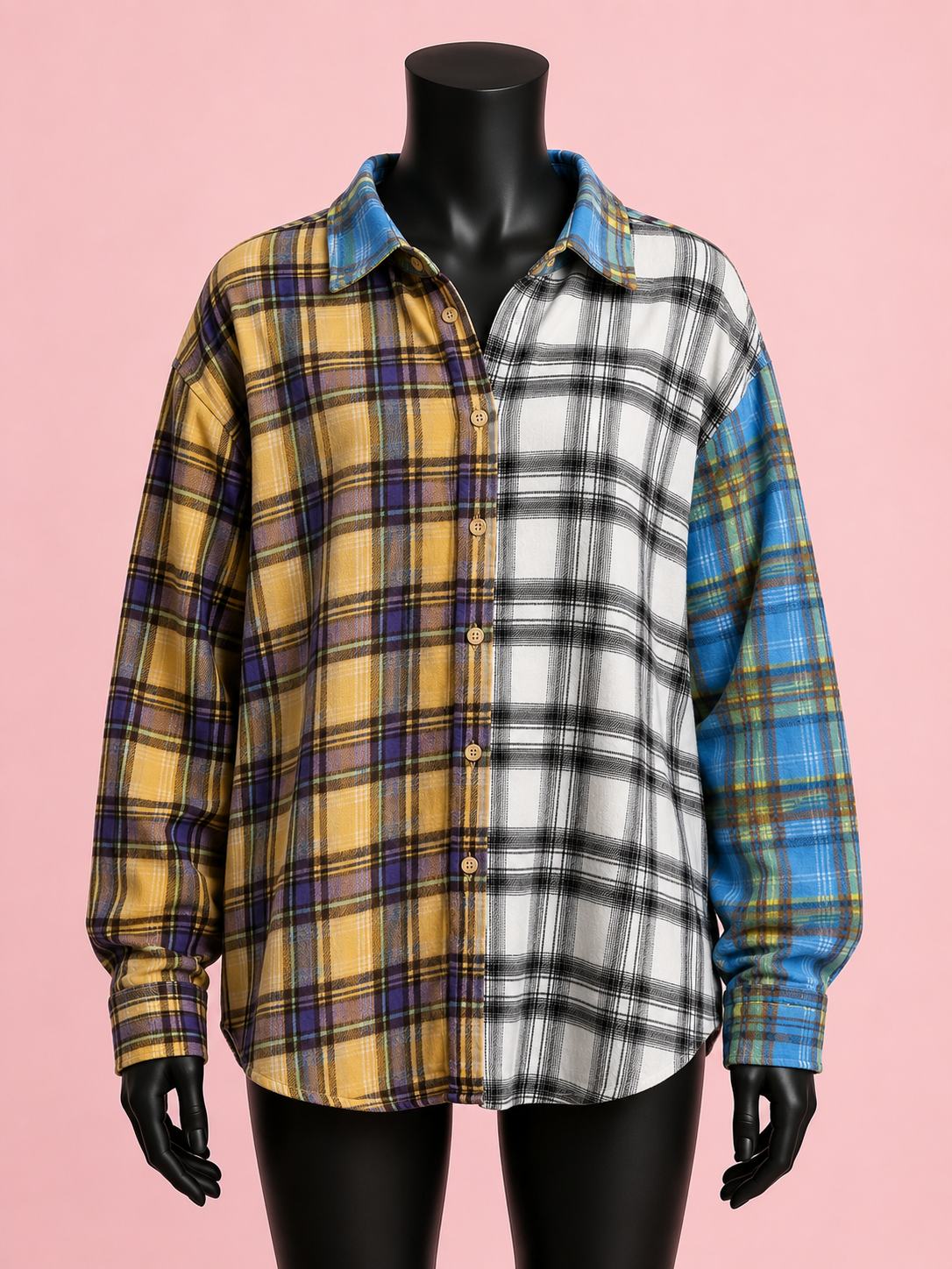 “PLAYGROUND” Flannel Shirt