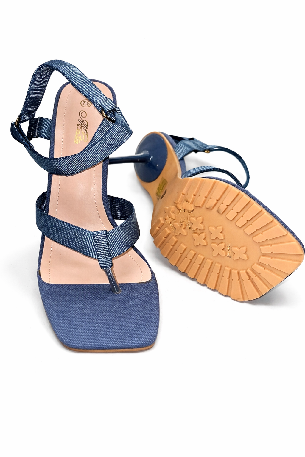 “DANA” Denim Heels